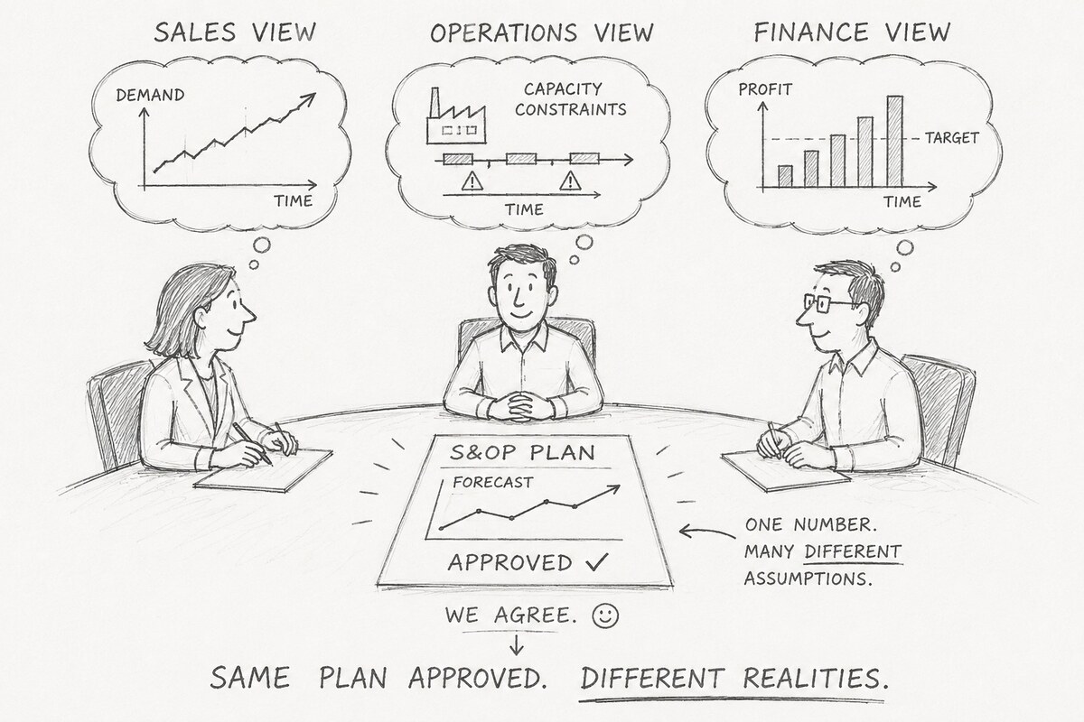 When S&OP Becomes a Decision Architecture Problem
